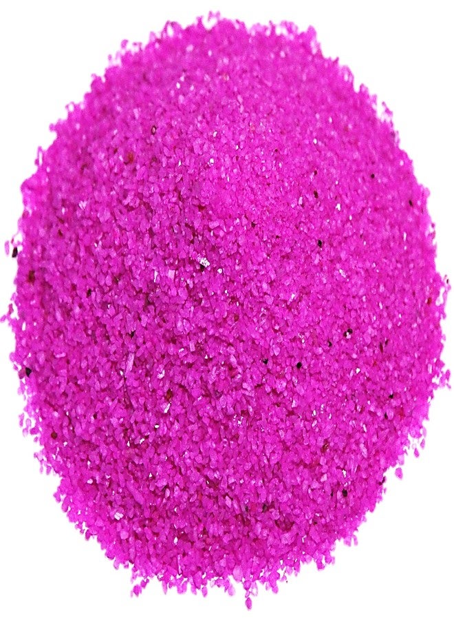 DS1 Sand for Aquarium, Rangoli, Sugar Sand for Vase, Table, Garden, Terrariums, Pink (900 gm) - Image 1